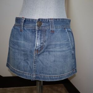 Abercrombie & Fitch Denim mini skirt sz 4
